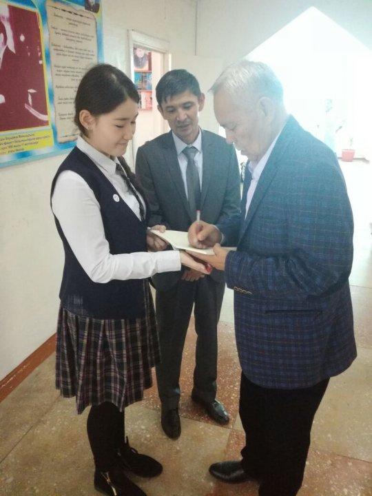 Мақұлбек Рысдаулет гимназиямызда қонақта!
