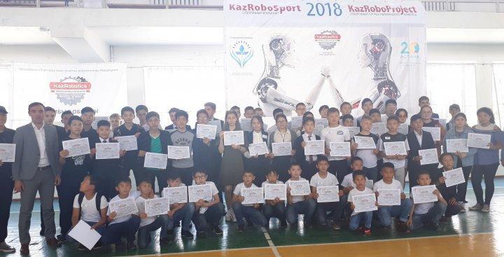 "KAZROBOSPORT-2018" және "KAZROBOPROJECT-2018" республикалық чемпионатының жеңімпаздарын құттықтаймыз!!!