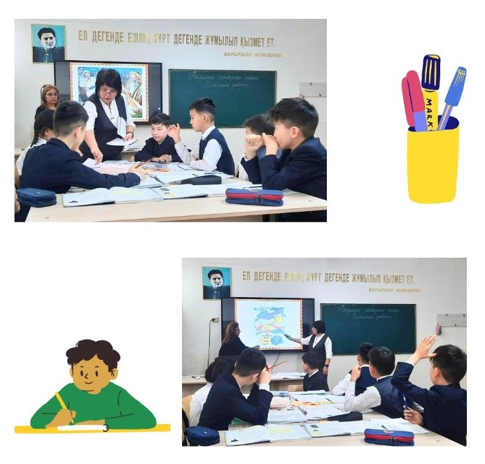 Орыс тілі пен әдебиеті пәнінің мұғалімі К.К.Касенованың зерттеу сабағы