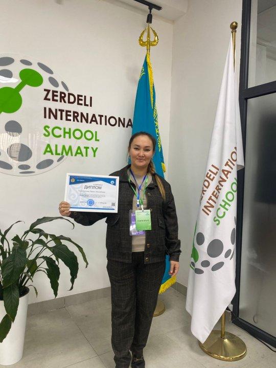 Республикалық «Олимп шыңы» олимпиадасының жүлдегері